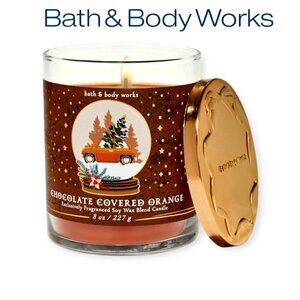 Bath & Body Works Chocolate Orange Single Wick Candle 8oz